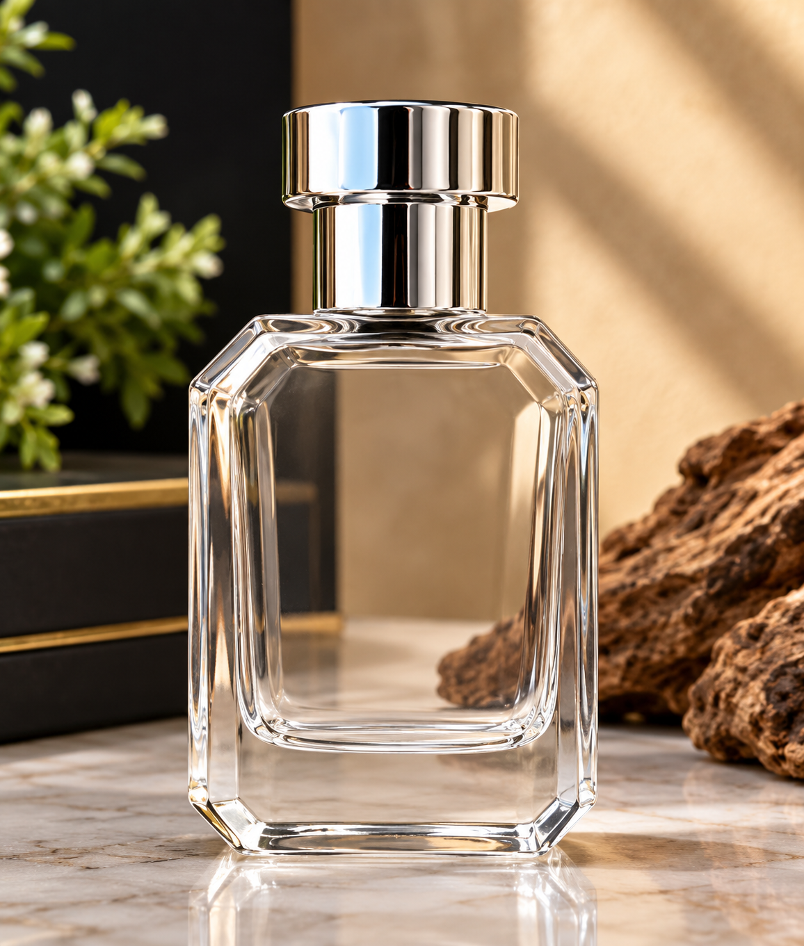 Octa Edges Empty Perfume Bottle